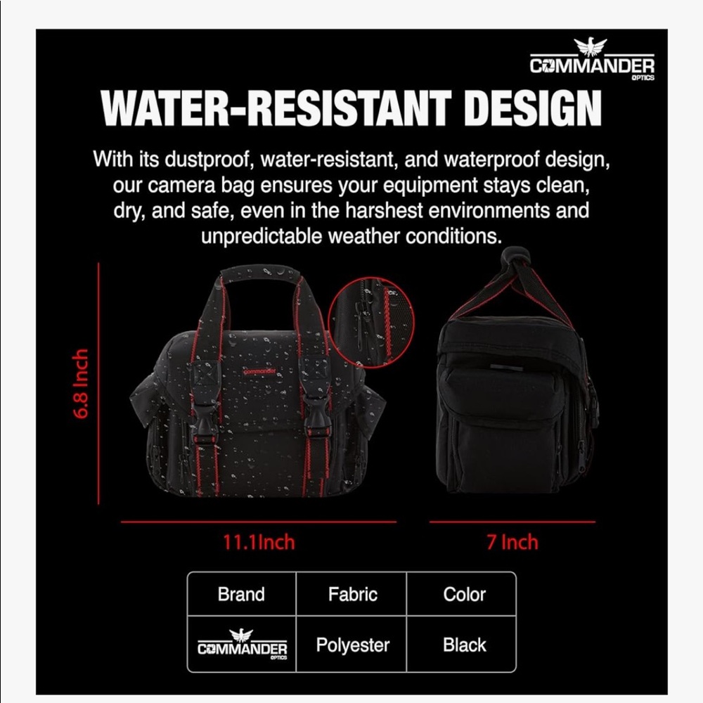 Commander camera bag . NEW! - Picture 2 of 8